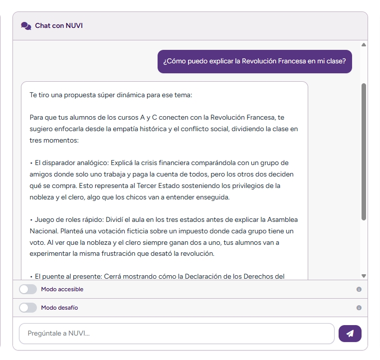Modo Normal en NUVIA