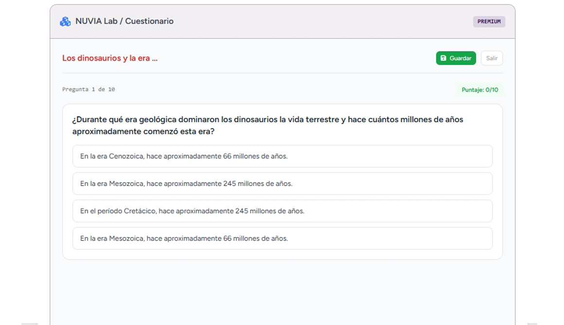 NUVIA Quiz